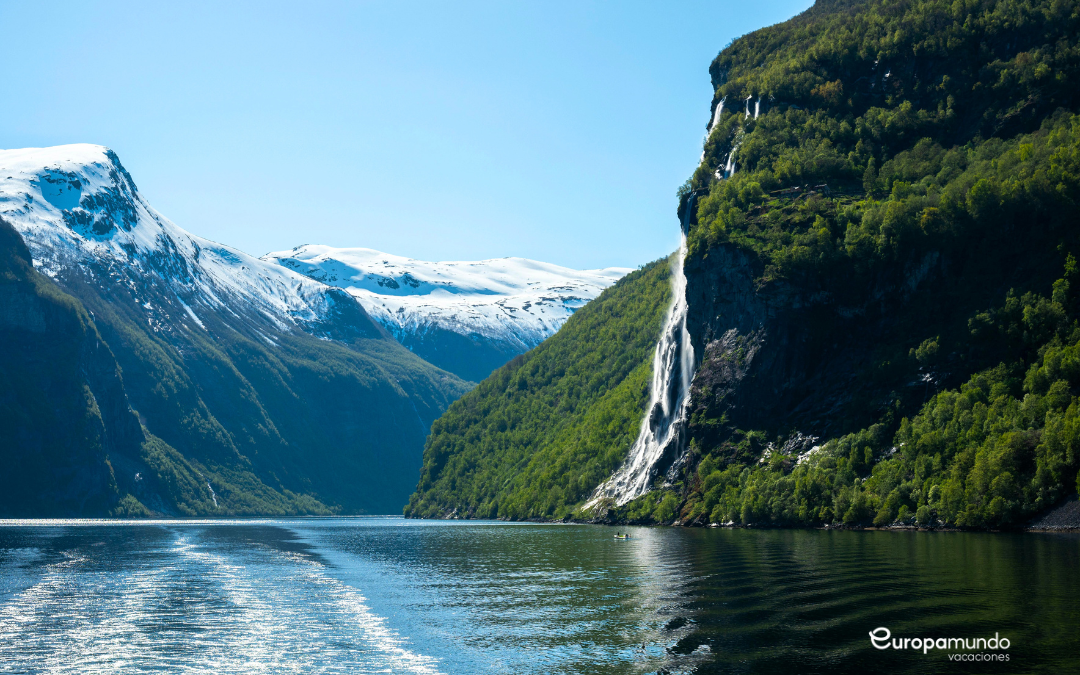 Circuito para as férias de meio de ano: Geiranger, Noruega.