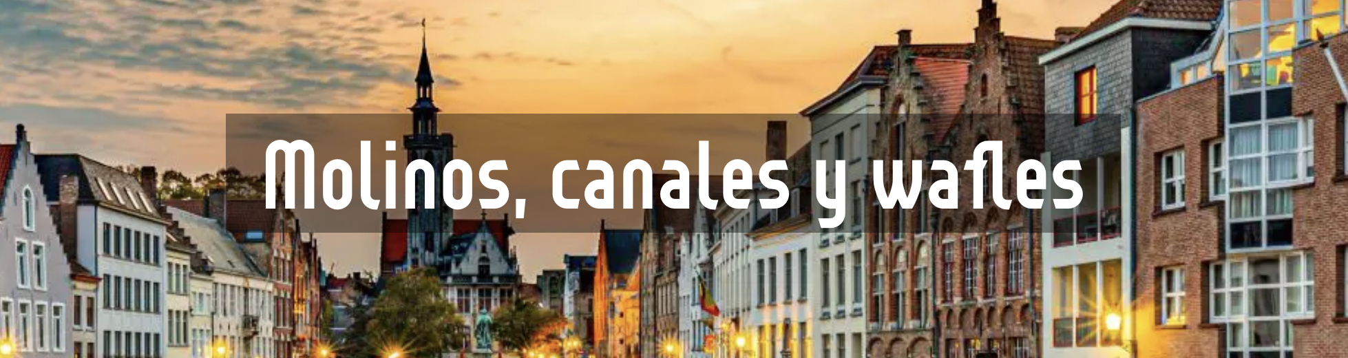 Novedades EMV - Molinos, Canales.