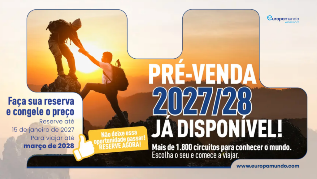 Pré-venda Europamundo Brasil