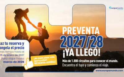 Preventa Europamundo: empieza a planificar hoy tu próximo gran viaje